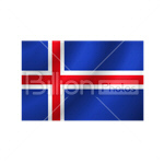 Сlipart Iceland Republic of Iceland flag of Iceland Icelandic flag Icelandic vector icon cut out BillionPhotos
