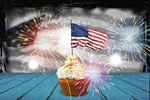 Сlipart america cake day independence 4th   BillionPhotos