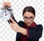 Сlipart Clock Deadline Humor Women Time photo cut out BillionPhotos