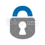 Сlipart Lock Padlock Lock Device Security Secure vector icon cut out BillionPhotos