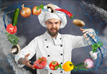 Сlipart chef cook gastronomy magic amazed   BillionPhotos