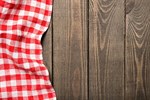 Сlipart top tablecloth view wooden background photo  BillionPhotos