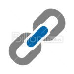 Сlipart Link Chain Clip Web vector icon cut out BillionPhotos