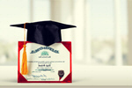Сlipart Diploma Graduation Mortar Board Cap Red   BillionPhotos