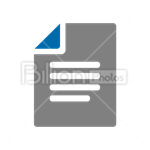 Сlipart Folded Paper Paper Document File Folded vector icon cut out BillionPhotos