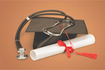 Сlipart Medical Student Graduation Education Diploma Stethoscope Mortar Board   BillionPhotos