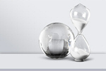 Сlipart time hourglass running sand background   BillionPhotos
