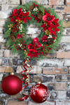 Сlipart Wreath Christmas Poinsettia Christmas Decoration Holiday   BillionPhotos