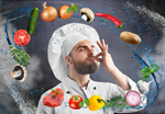 Сlipart chef cook gastronomy magic amazed   BillionPhotos