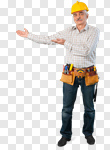 Сlipart Construction Isolated Manual Worker Construction Worker Electrician photo cut out BillionPhotos