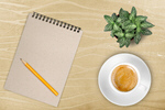Сlipart coffee notebook background blank blogger   BillionPhotos