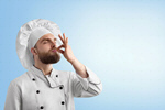 Сlipart chef man catering posing background   BillionPhotos