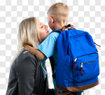 Сlipart briefcase child woman family home photo cut out BillionPhotos