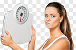 Сlipart Dieting Weight Scale Women Displeased Sadness photo cut out BillionPhotos