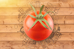 Сlipart infographic tomato concept diet science   BillionPhotos