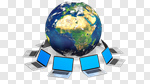 Сlipart Computer Network Communication Internet Globe Order 3d cut out BillionPhotos