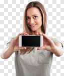 Сlipart show mobile phone screen advertisement photo cut out BillionPhotos
