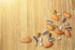 Сlipart top almond nut almond seed almond white almonds   BillionPhotos