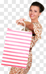 Сlipart Shopping Bag Shopping Gift Women Bag photo cut out BillionPhotos