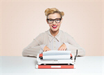 Сlipart woman journalist face literature glasses   BillionPhotos