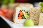 Сlipart Sushi Japan Avocado Vegetarian Food Food photo  BillionPhotos