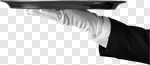 Сlipart Service Human Hand Butler Tray Dishware photo cut out BillionPhotos