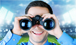 Сlipart Binoculars Looking Through Window Marketing Business Men   BillionPhotos
