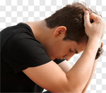 Сlipart Depression Men Sadness Praying Fear photo cut out BillionPhotos