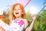 Сlipart Child Playing Playground Little Girls Swing   BillionPhotos