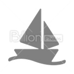 Сlipart Nautical Vessel Ship Cruise Travel Sailboat vector icon cut out BillionPhotos