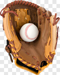 Сlipart Baseball Glove Baseballs Sports Glove Ball White Background photo cut out BillionPhotos
