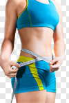 Сlipart Dieting Women weightloss Loss Measuring photo cut out BillionPhotos