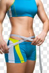 Сlipart Dieting Women weightloss Loss Measuring photo cut out BillionPhotos