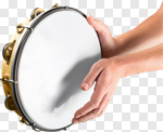 Сlipart Musical Instrument Tambourine Music Isolated Single Object photo cut out BillionPhotos