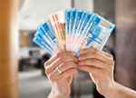 Сlipart hand background business paper money   BillionPhotos