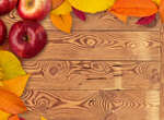 Сlipart above apple autumn background border   BillionPhotos