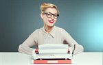 Сlipart woman journalist face literature glasses business   BillionPhotos