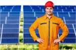 Сlipart Electrician working solar industry inverter worker   BillionPhotos