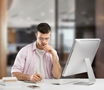 Сlipart college student laptop notebook online   BillionPhotos