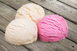 Сlipart Ice cream on tablet background breakfast coconut cold   BillionPhotos