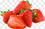 Сlipart Strawberry Fruit Berry Fruit Isolated White photo cut out BillionPhotos