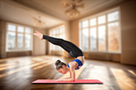 Сlipart yoga mat beauty trainer woman   BillionPhotos