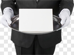 Сlipart Butler Wait Staff Tray Domestic Staff buttler photo cut out BillionPhotos