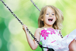 Сlipart Child on swing swing child girl tree   BillionPhotos