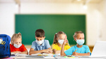 Сlipart mask school classroom student children   BillionPhotos