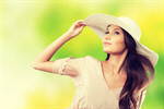 Сlipart summer woman green spring hat   BillionPhotos
