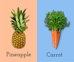 Сlipart Pineapple carrots food grocery pattern abstract   BillionPhotos
