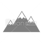 Сlipart Mountain Mount Mountain Peak Mountains vector icon cut out BillionPhotos