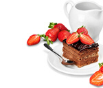 Сlipart cake slice cream birthday closeup   BillionPhotos