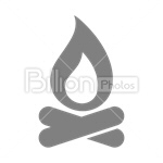 Сlipart fire flame heat warm temperature vector icon cut out BillionPhotos